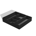 Drawer organiser with adjustable panels - Envision 3D