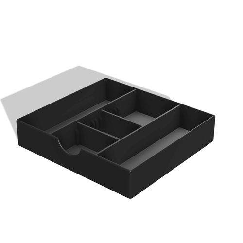 Drawer organiser with adjustable panels - Envision 3D